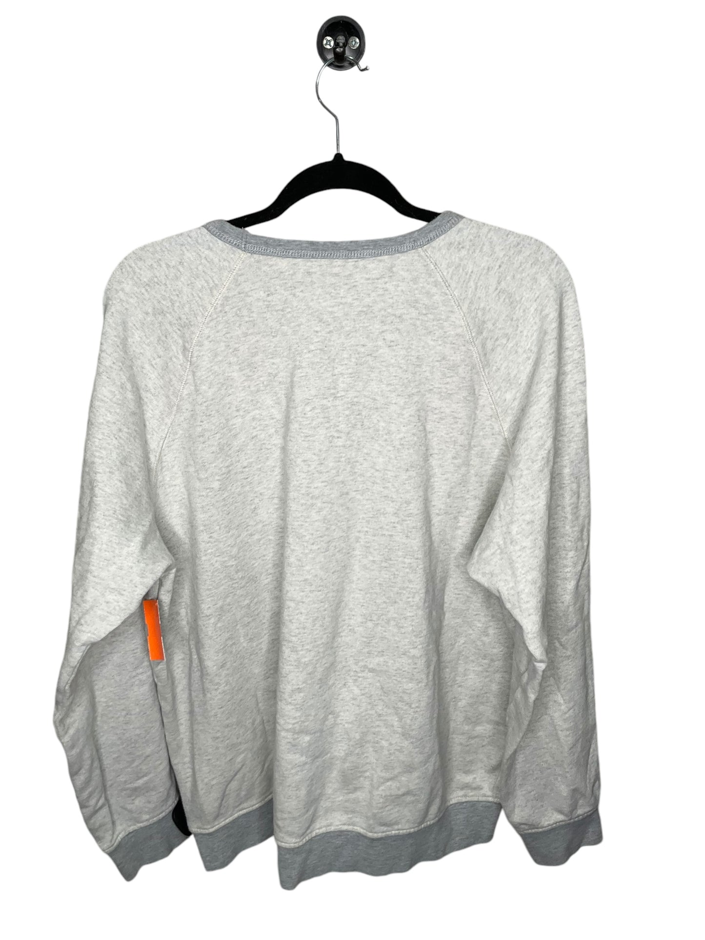 Sweatshirt Crewneck By Disney Store In Grey, Size: L