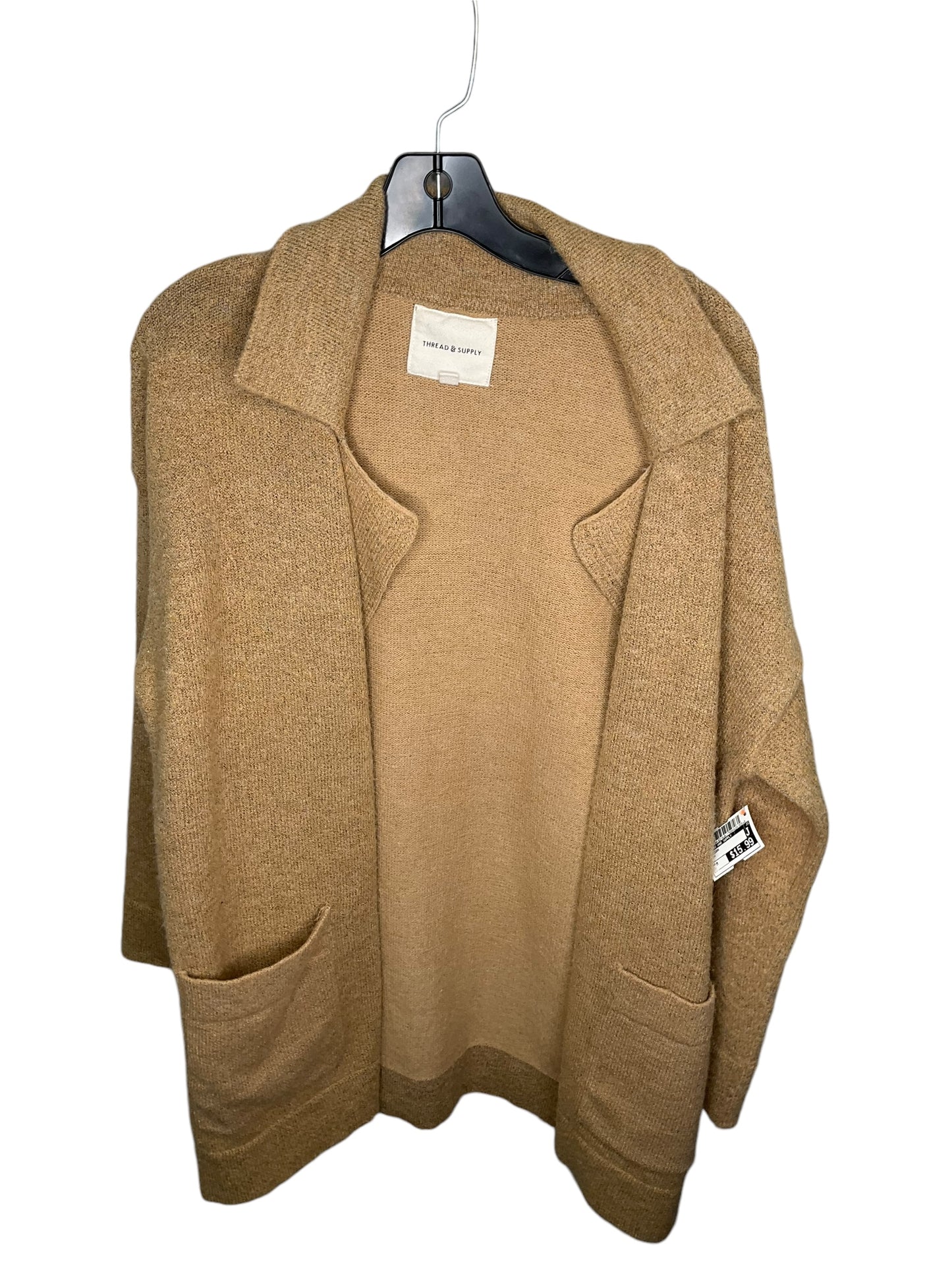 Cardigan By Thread And Supply In Brown, Size: M