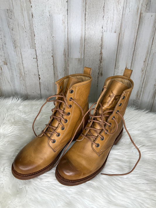 Brown Boots Combat Frye, Size 7