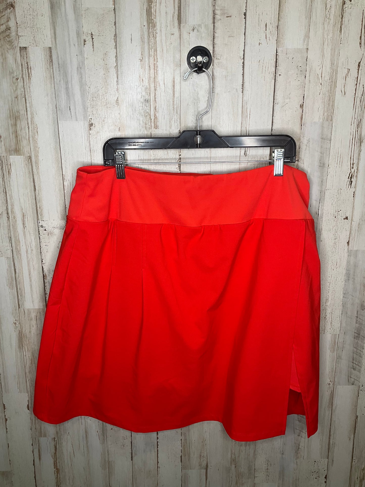 Orange Athletic Skort Cma, Size 2x