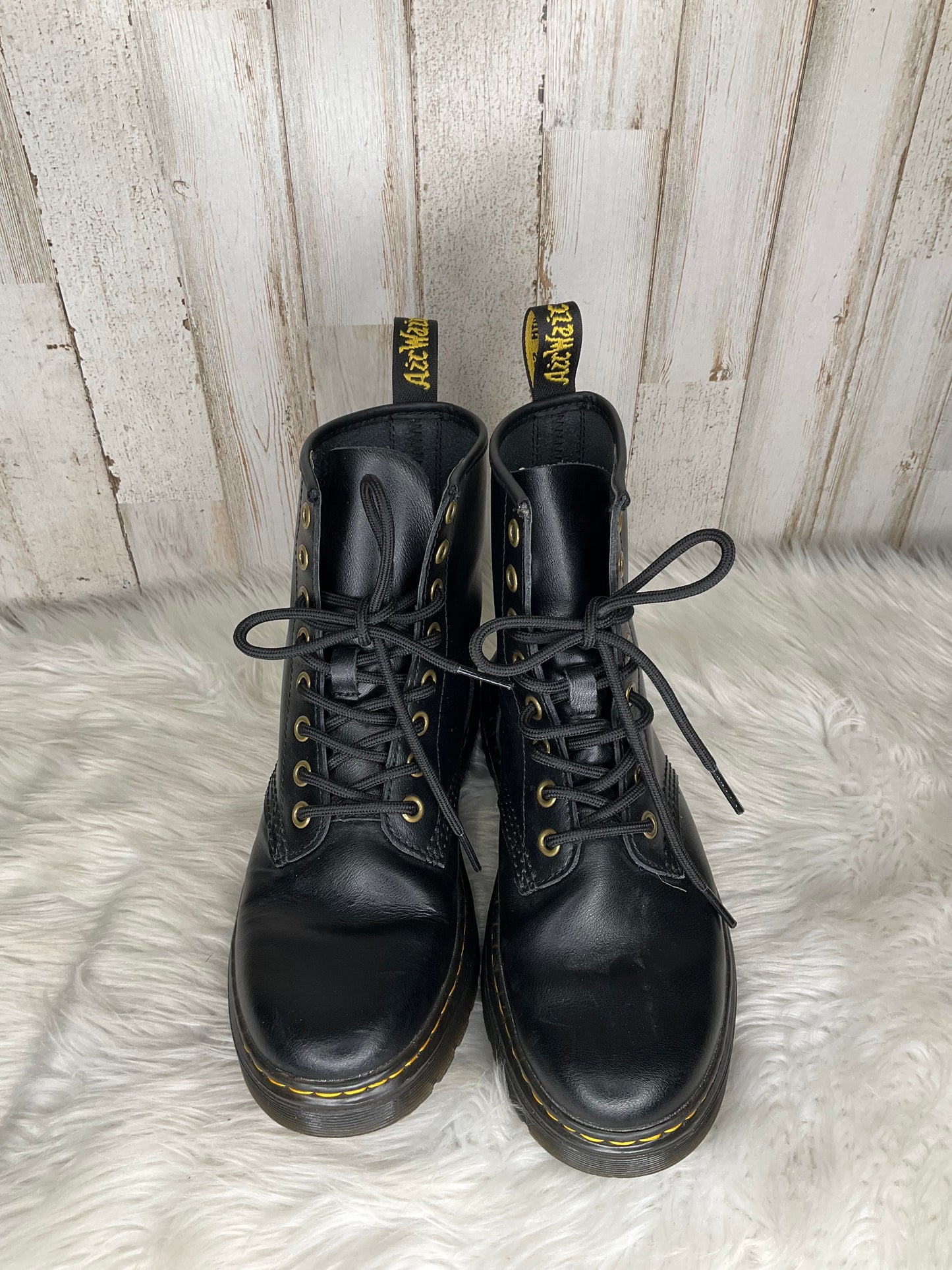 Boots Combat By Dr Martens In Black, Size: 7