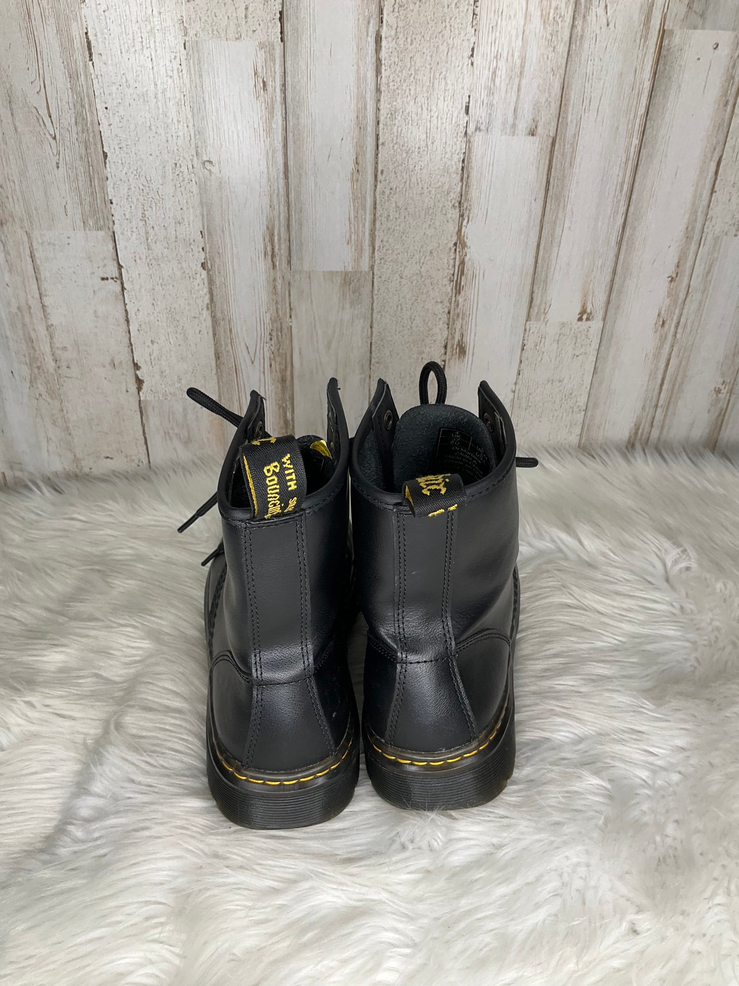 Boots Combat By Dr Martens In Black, Size: 7