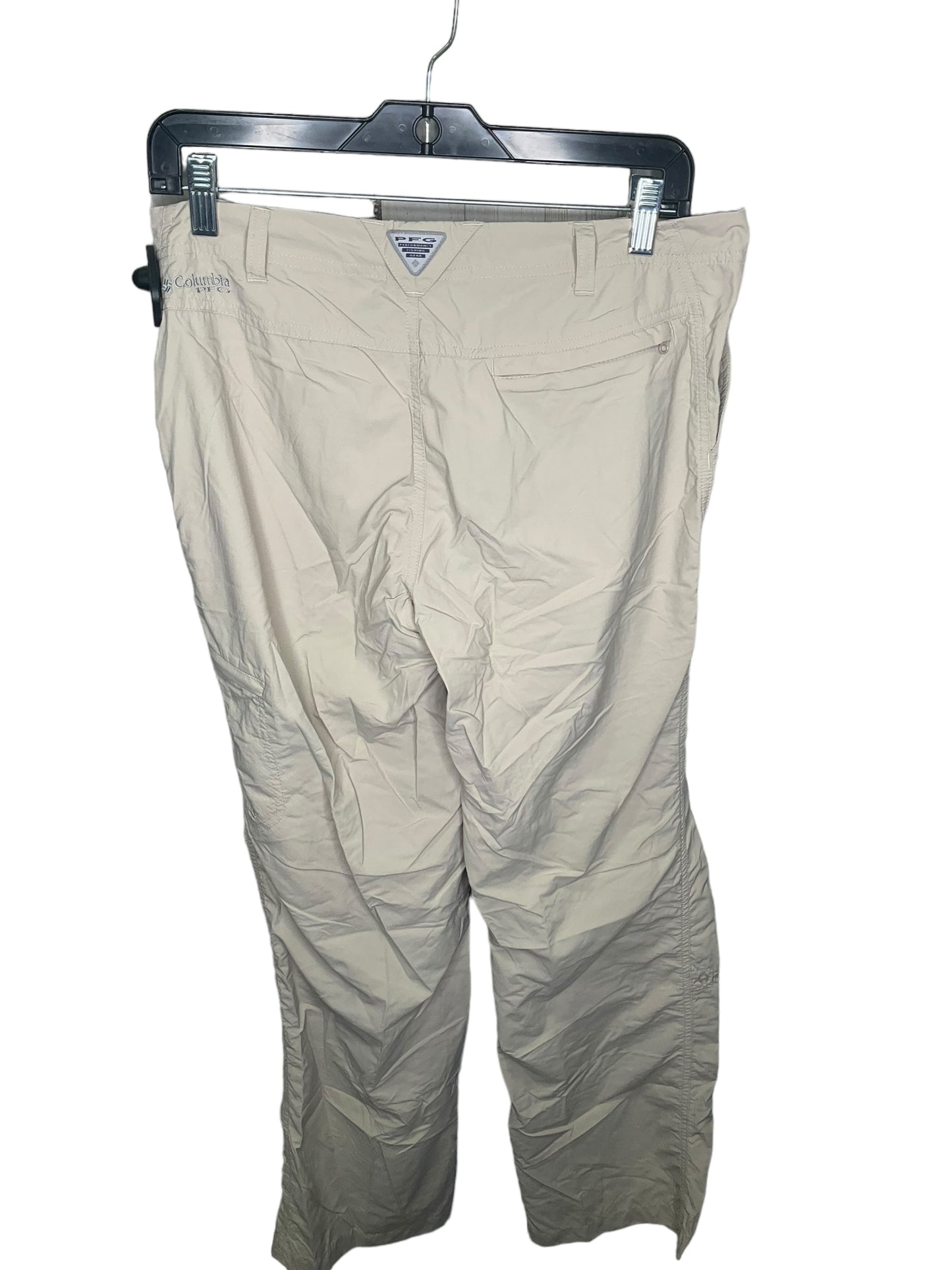 Athletic Pants By Columbia In Tan, Size: 10