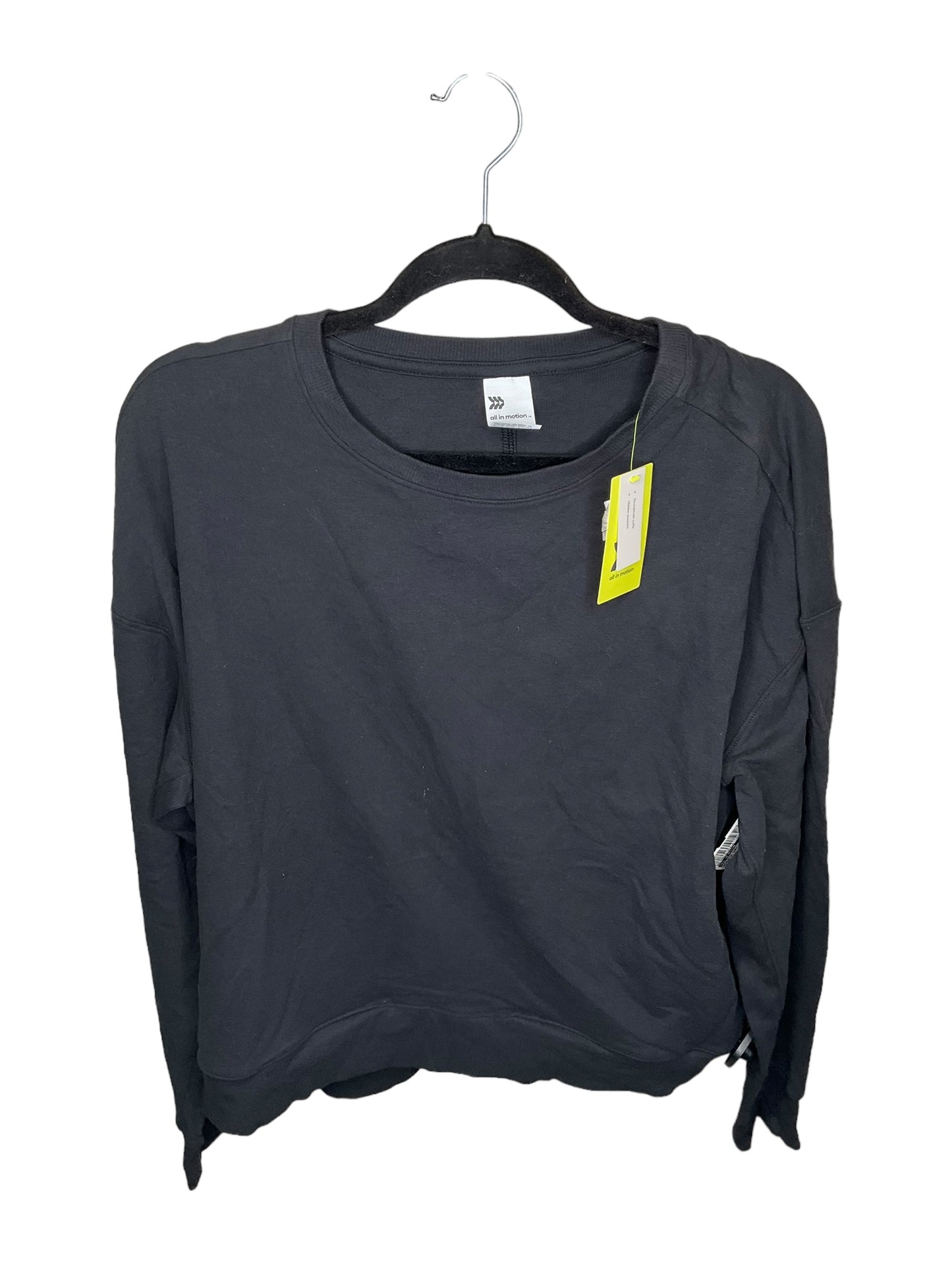 Athletic Sweatshirt Crewneck By All In Motion In Black, Size: 1x