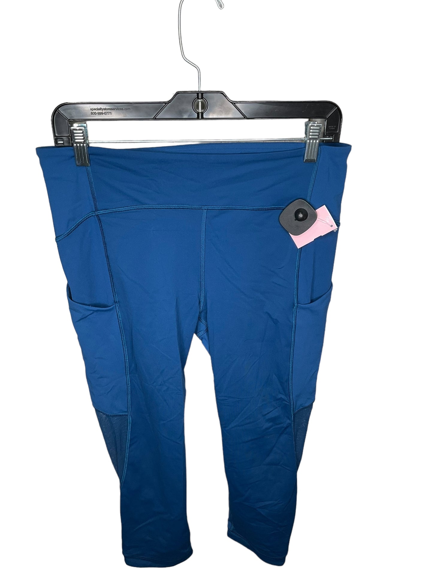 Athletic Capris By Lululemon In Blue, Size: 10