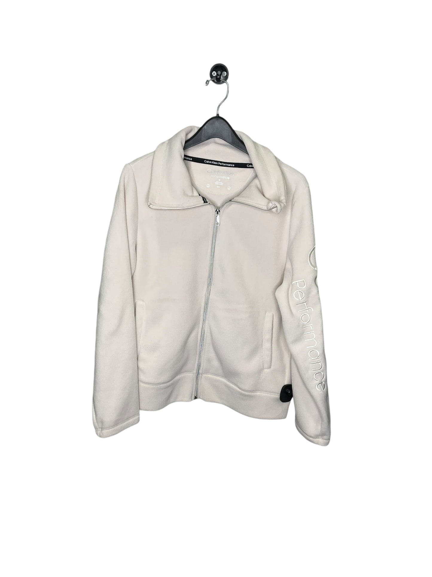 Athletic Fleece By Calvin Klein In Cream, Size: M