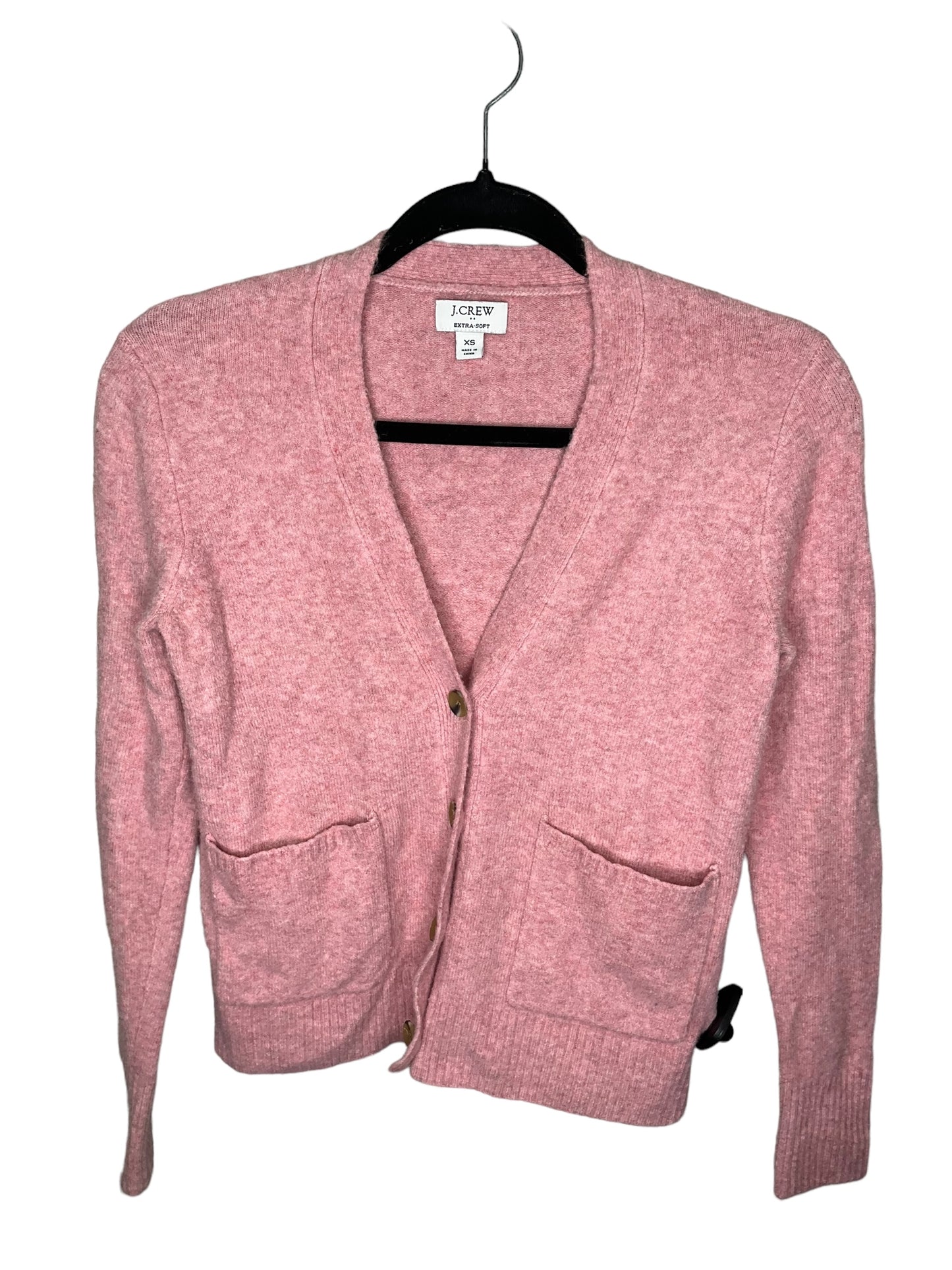 Cardigan By J. Crew In Pink, Size: Xs