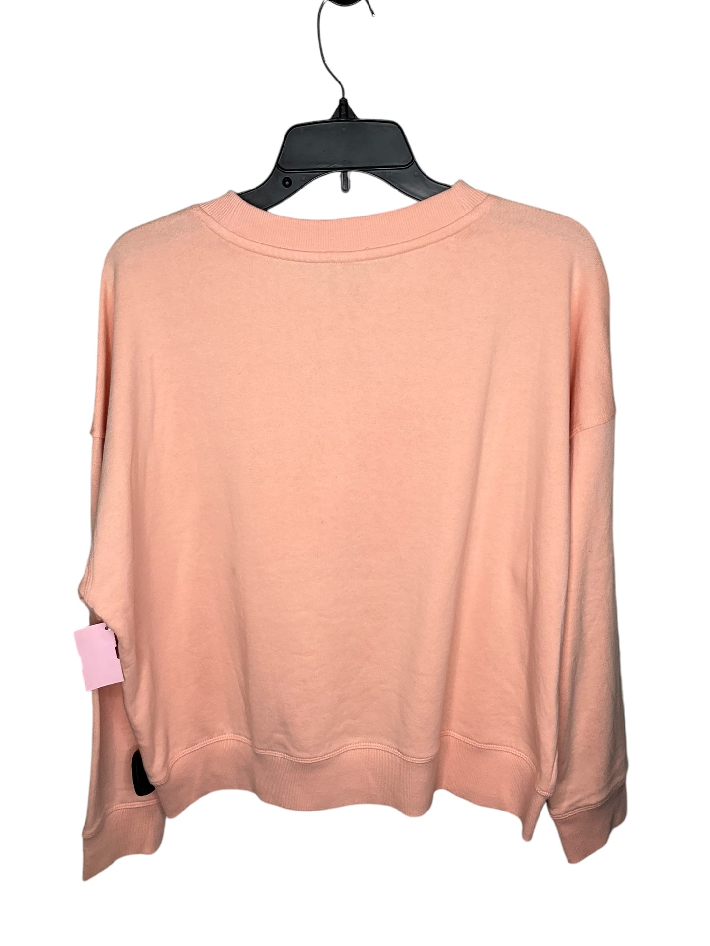 Athletic Sweatshirt Crewneck By Calvin Klein In Pink, Size: Xl