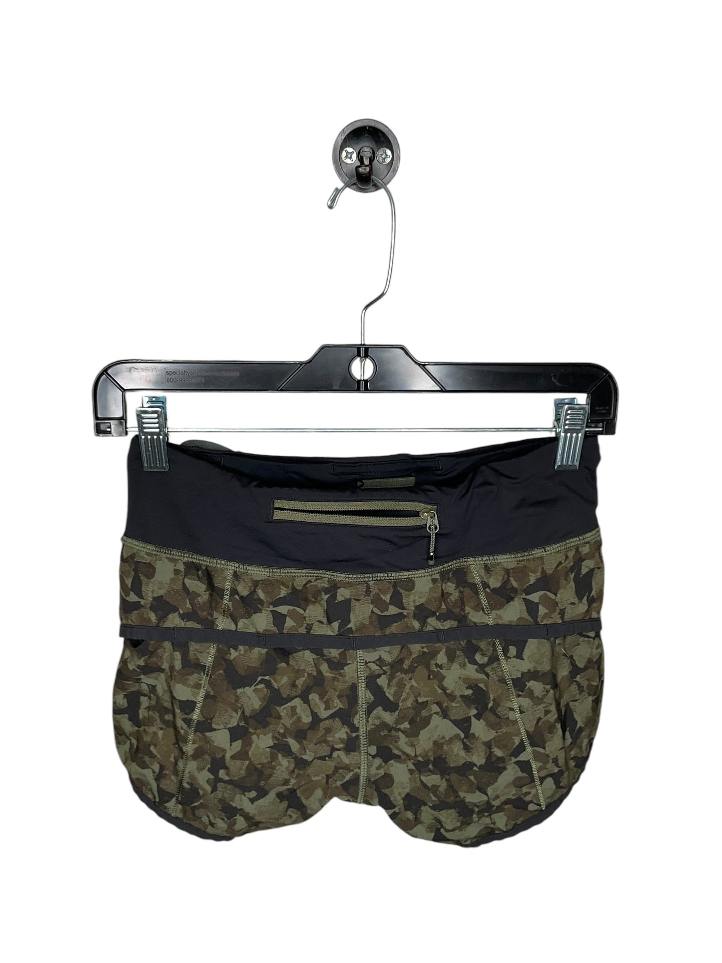 Athletic Shorts By Lululemon In Camouflage Print, Size: 2