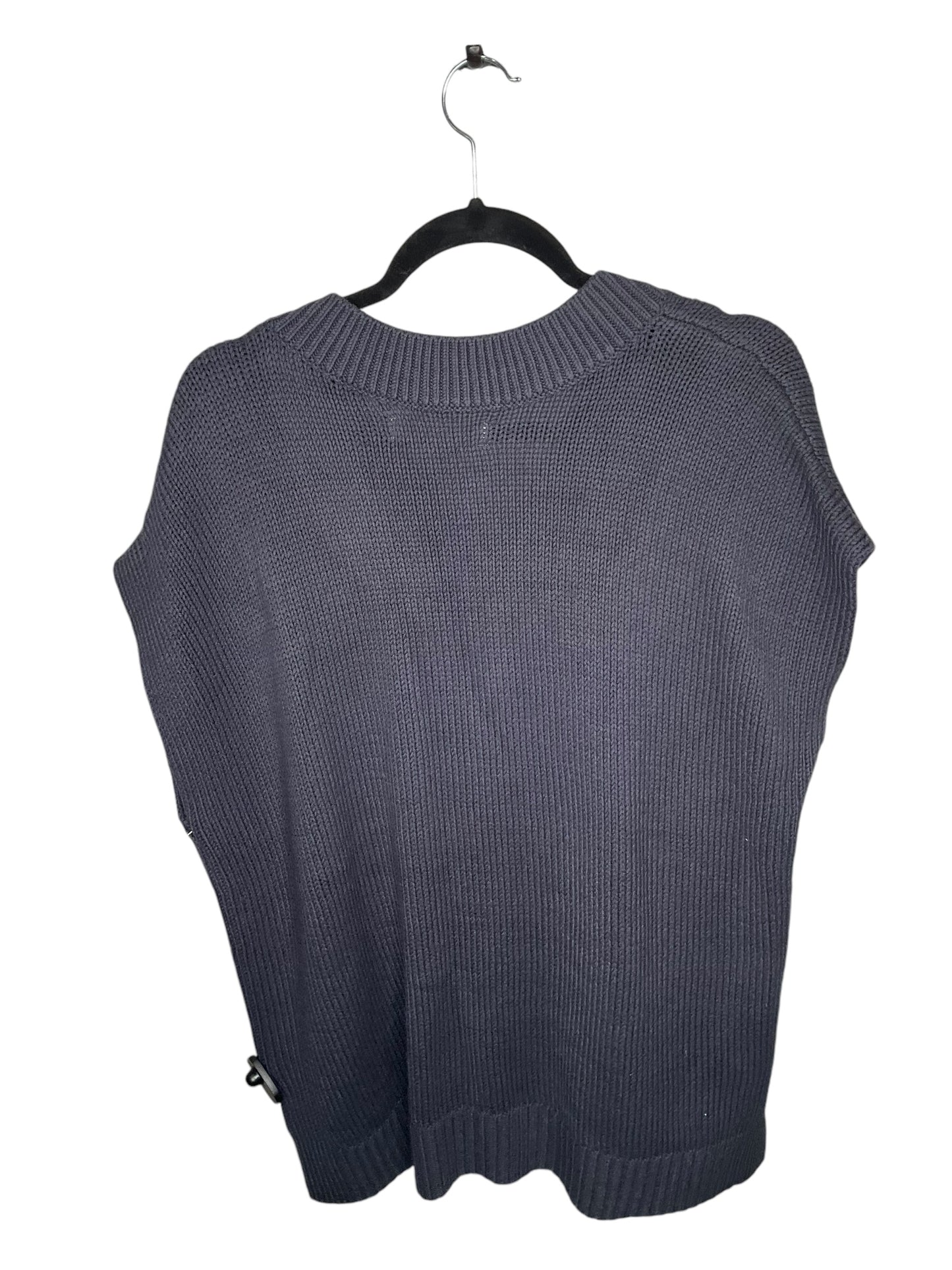 Vest Sweater By Loft In Navy, Size: Xl