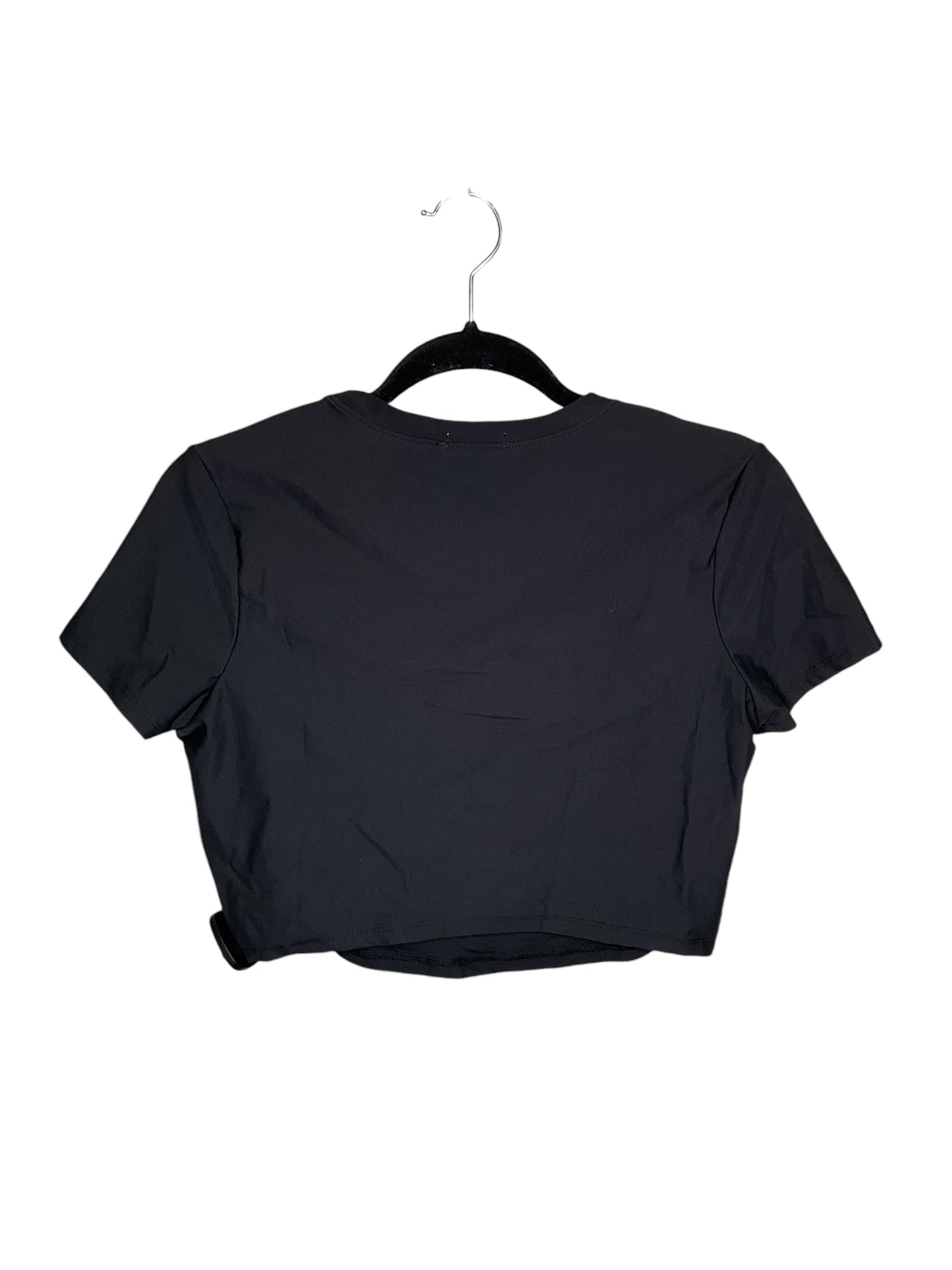 Athletic Top Short Sleeve By Cmc In Black, Size: M