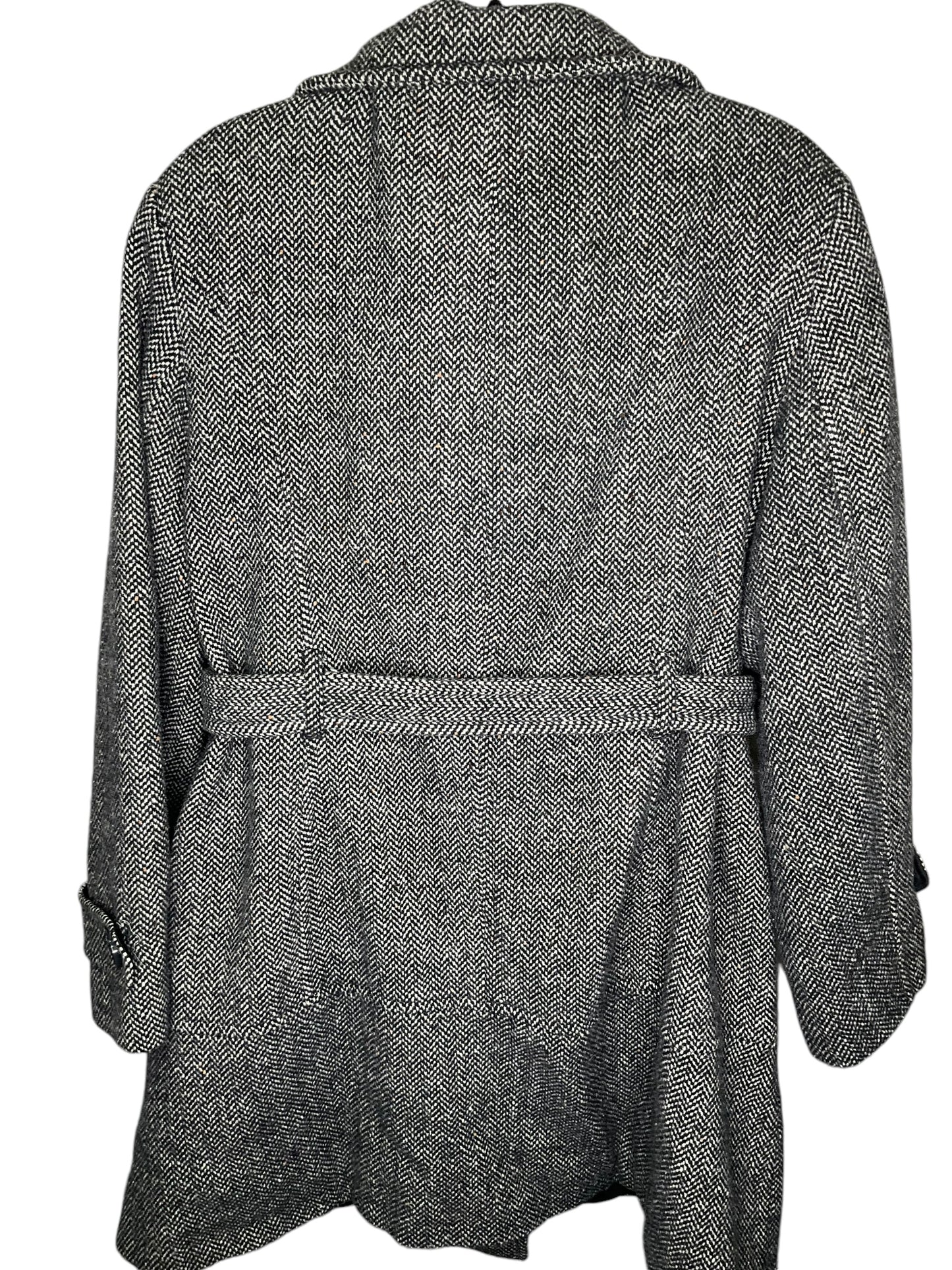 Coat Peacoat By Jones New York In Grey, Size: 1x