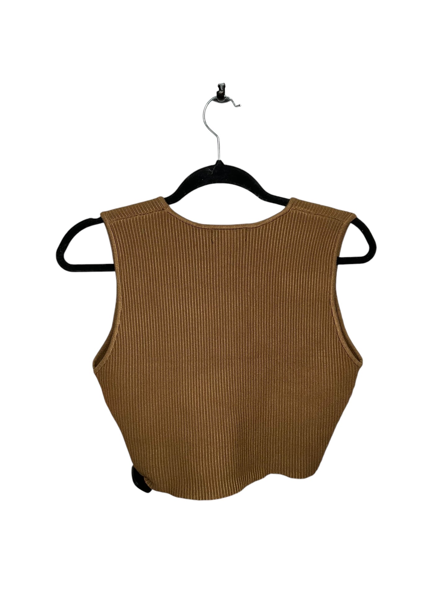 Vest Sweater By House Of Harlow In Brown, Size: L