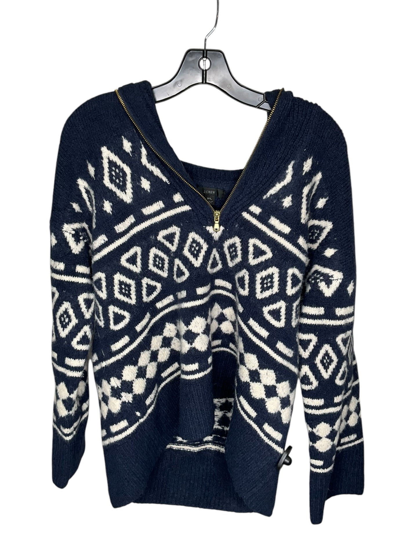 Sweater By J. Crew In Navy, Size: L