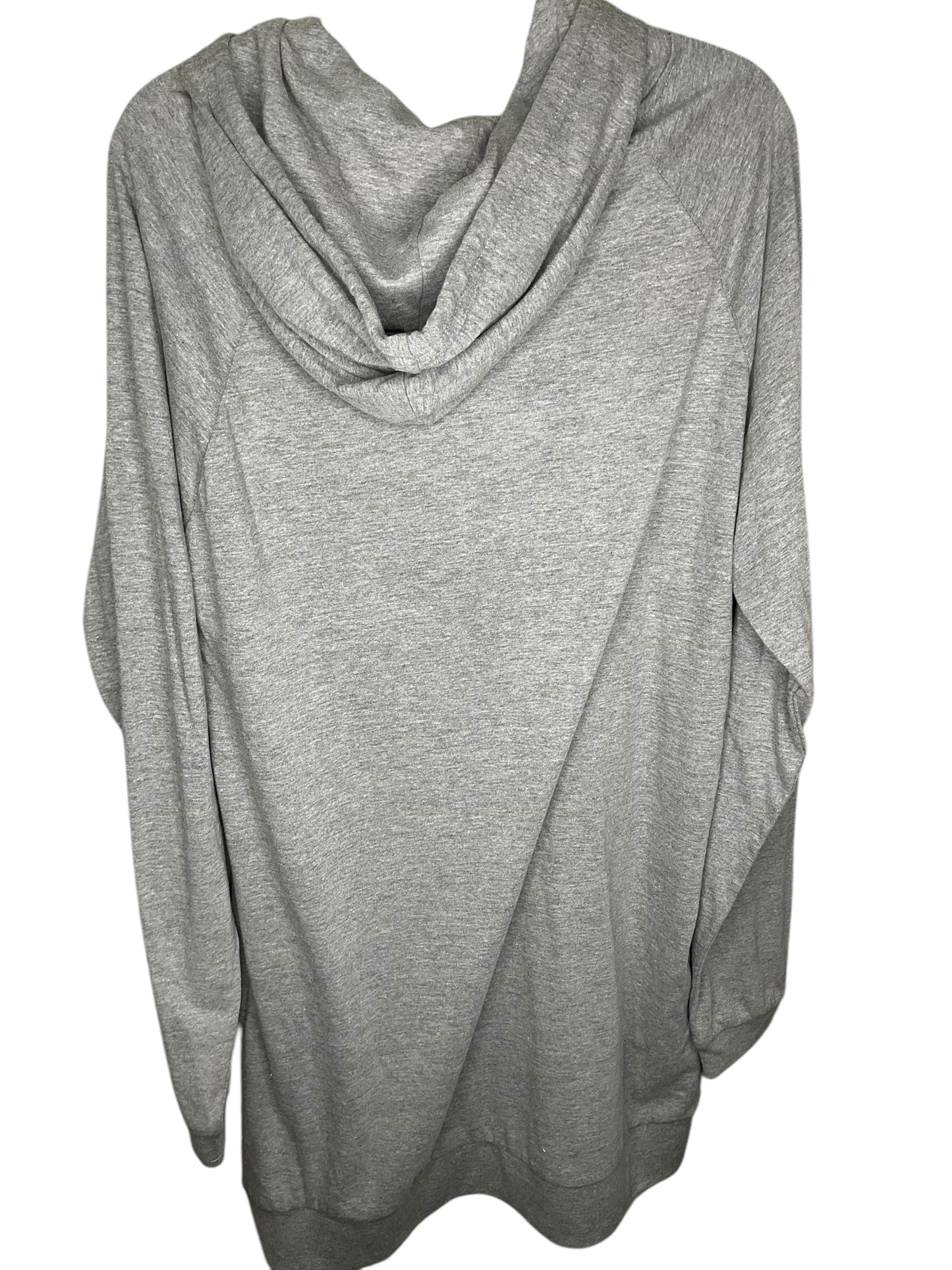 Sweatshirt Hoodie By Cmc In Grey, Size: Xl