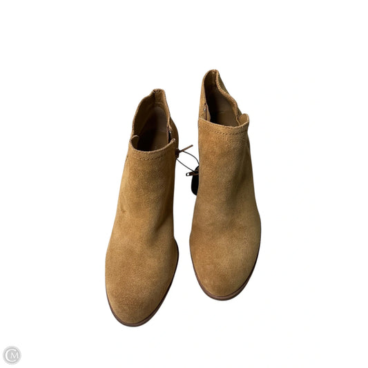 Boots Ankle Heels By Alex Marie In Brown, Size: 8.5