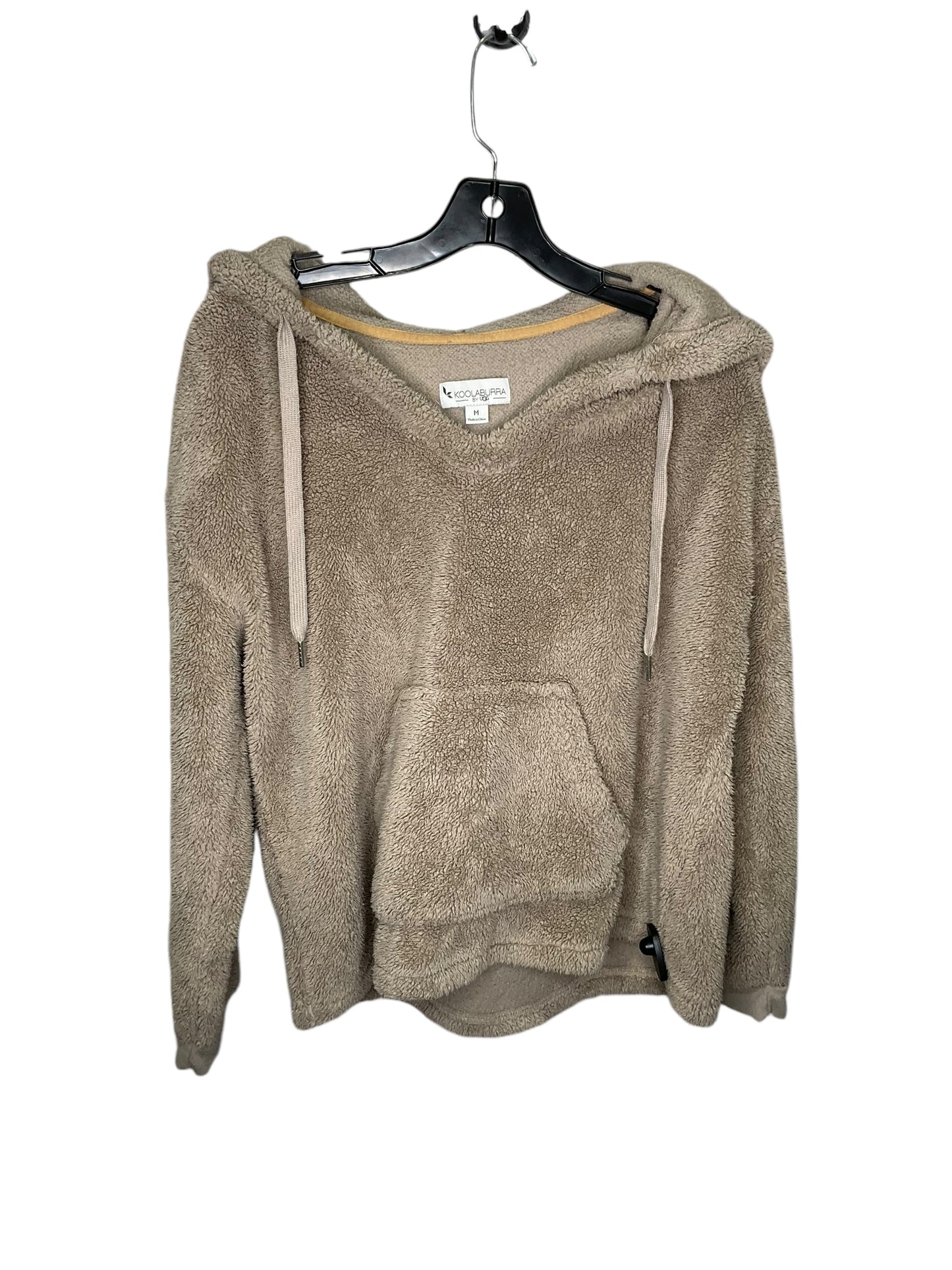 Sweatshirt Hoodie By Koolaburra By Ugg In Brown, Size: M