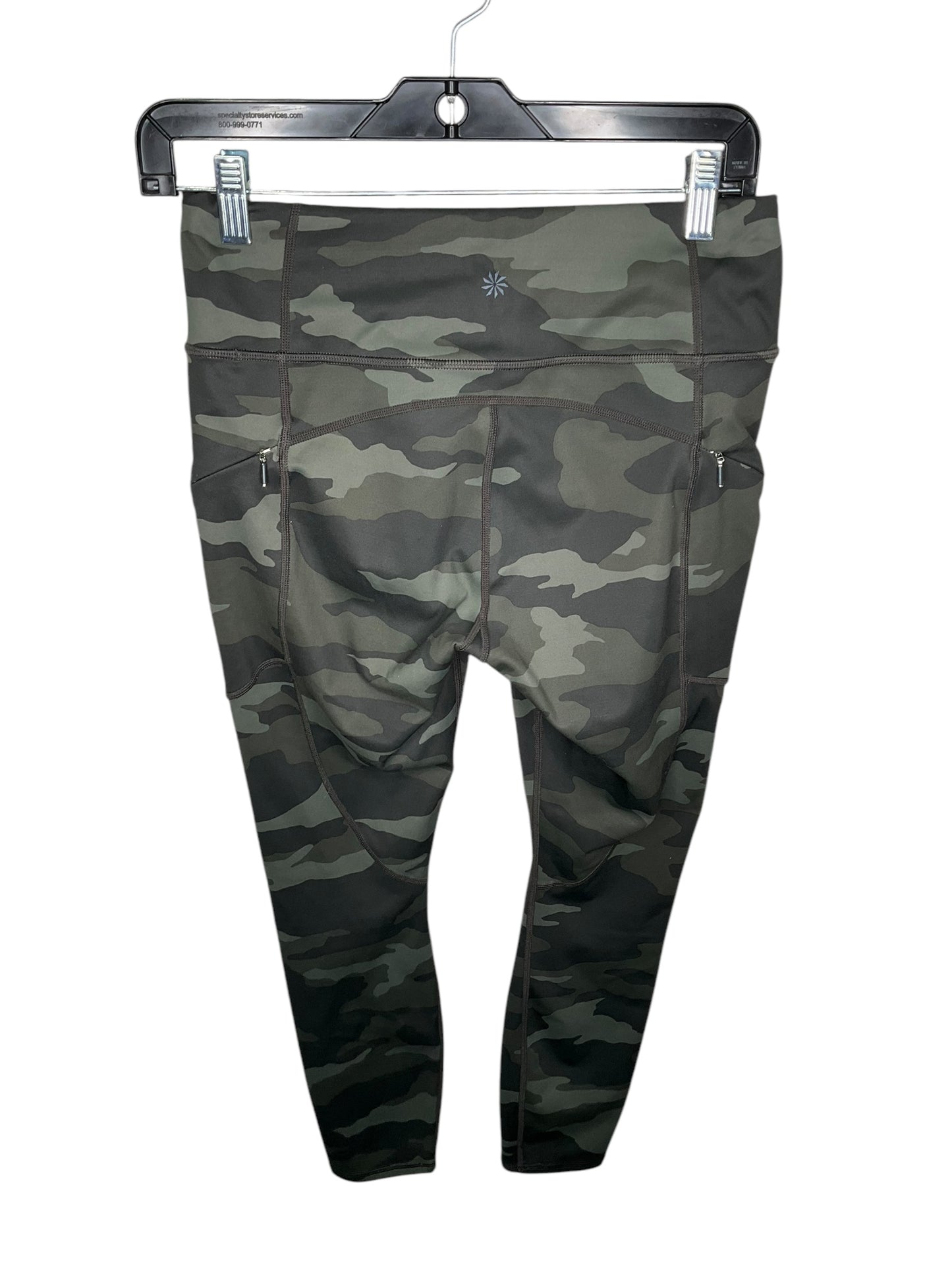 Athletic Leggings By Athleta In Camouflage Print, Size: S