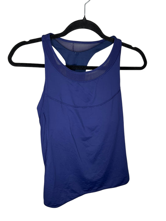 Athletic Tank Top By Lululemon In Blue, Size: 8