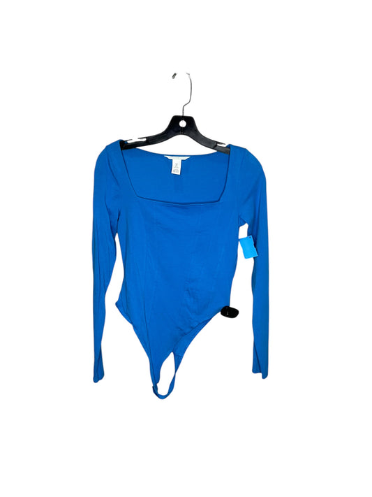 Bodysuit By H&m In Blue, Size: S