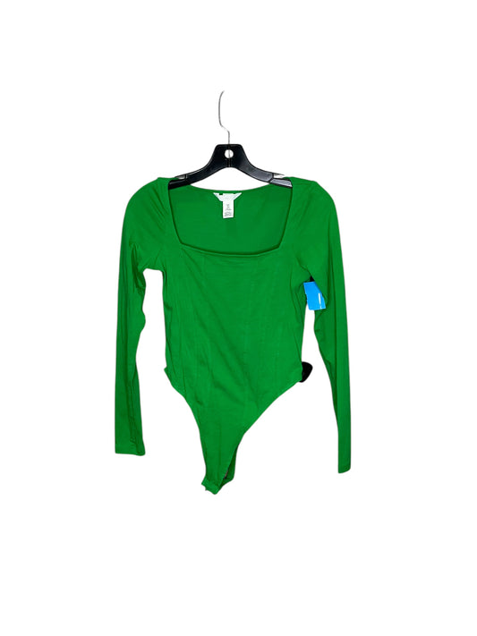 Bodysuit By H&m In Green, Size: S