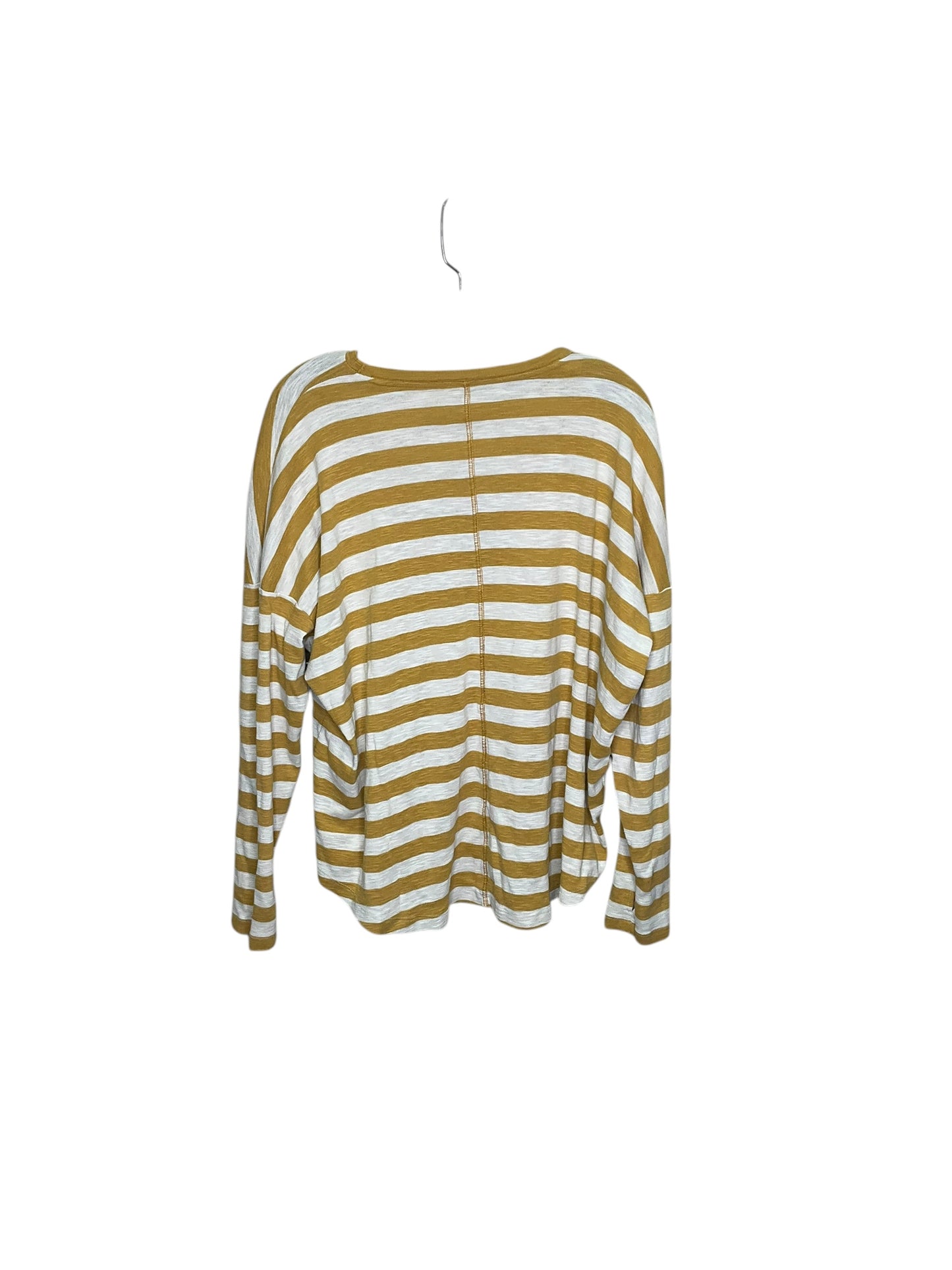 Top Long Sleeve By Aerie In Yellow, Size: Xl