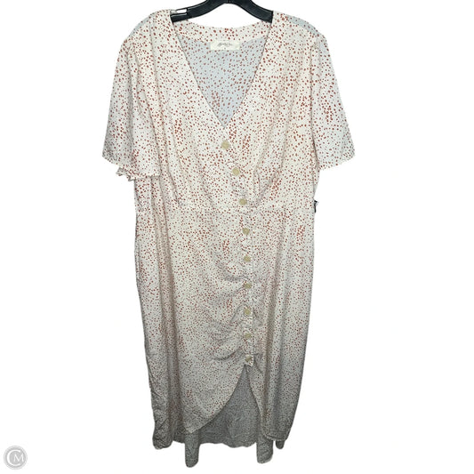 Dress Casual Maxi By Altard State In Tan, Size: 2x
