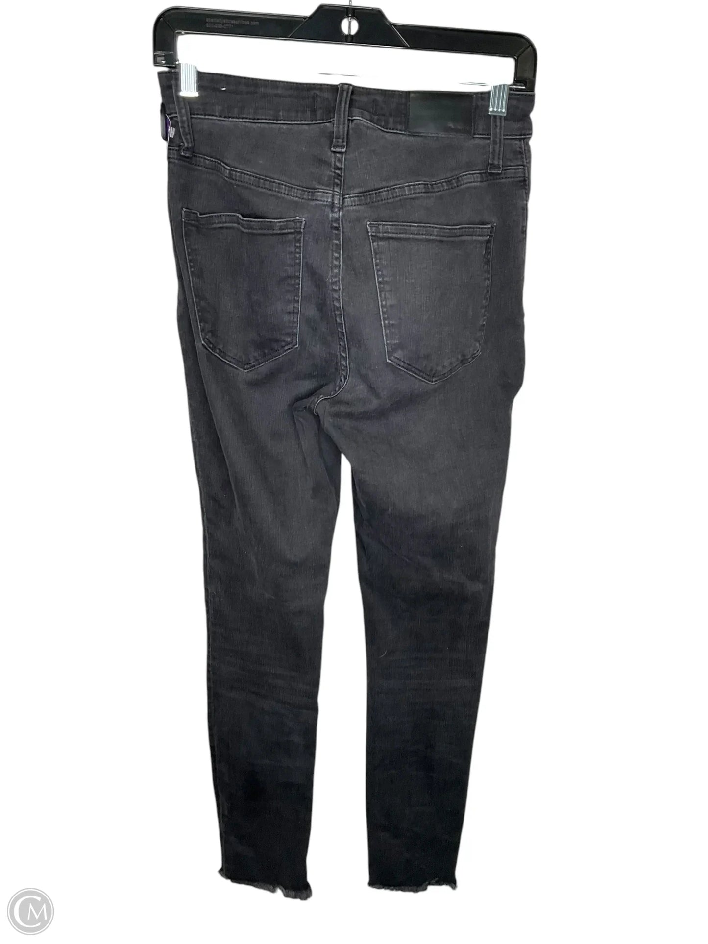 Jeans Skinny By Madewell In Black Denim, Size: 4