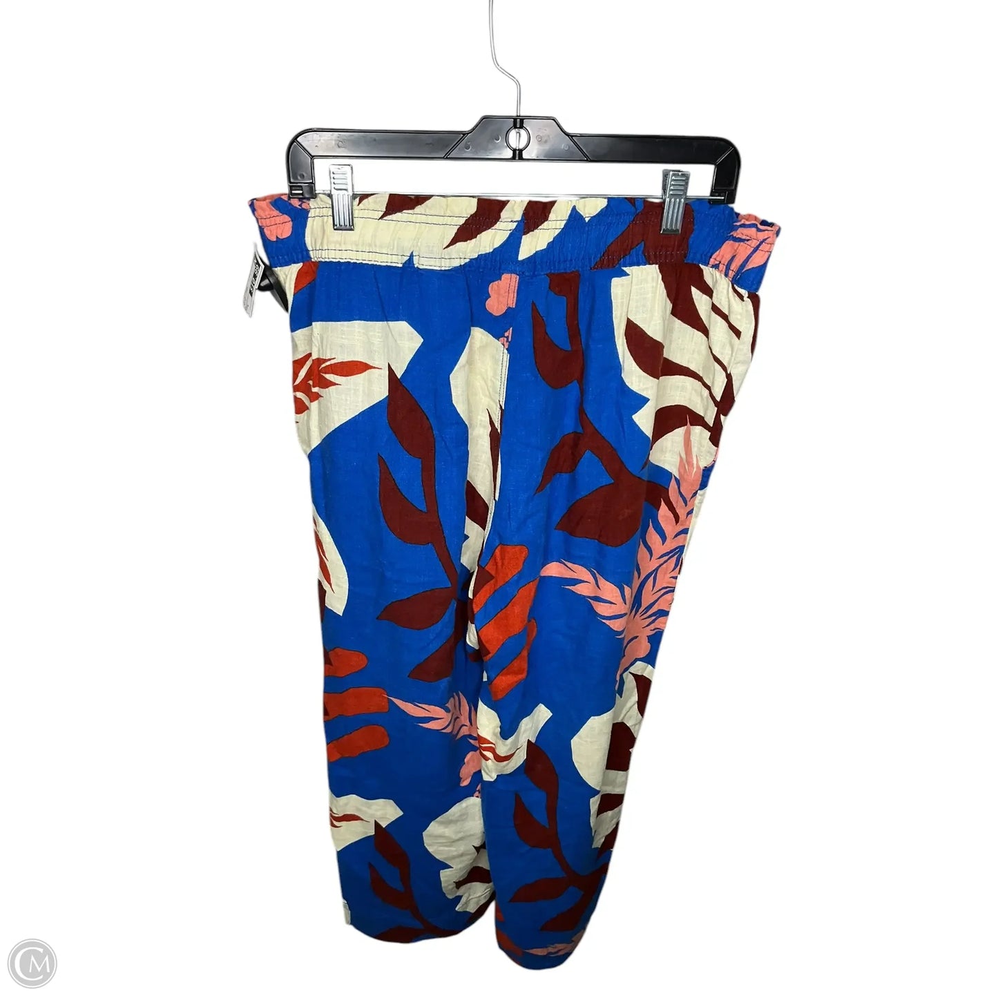 Pants Linen By H&m In Multi-colored, Size: L