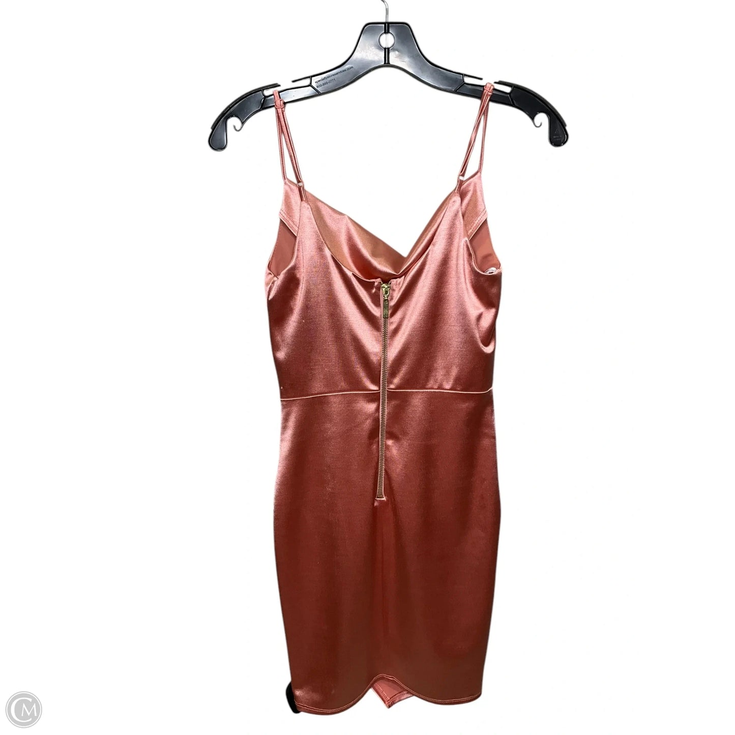 Dress Party Short By Clothes Mentor In Coral, Size: Xs