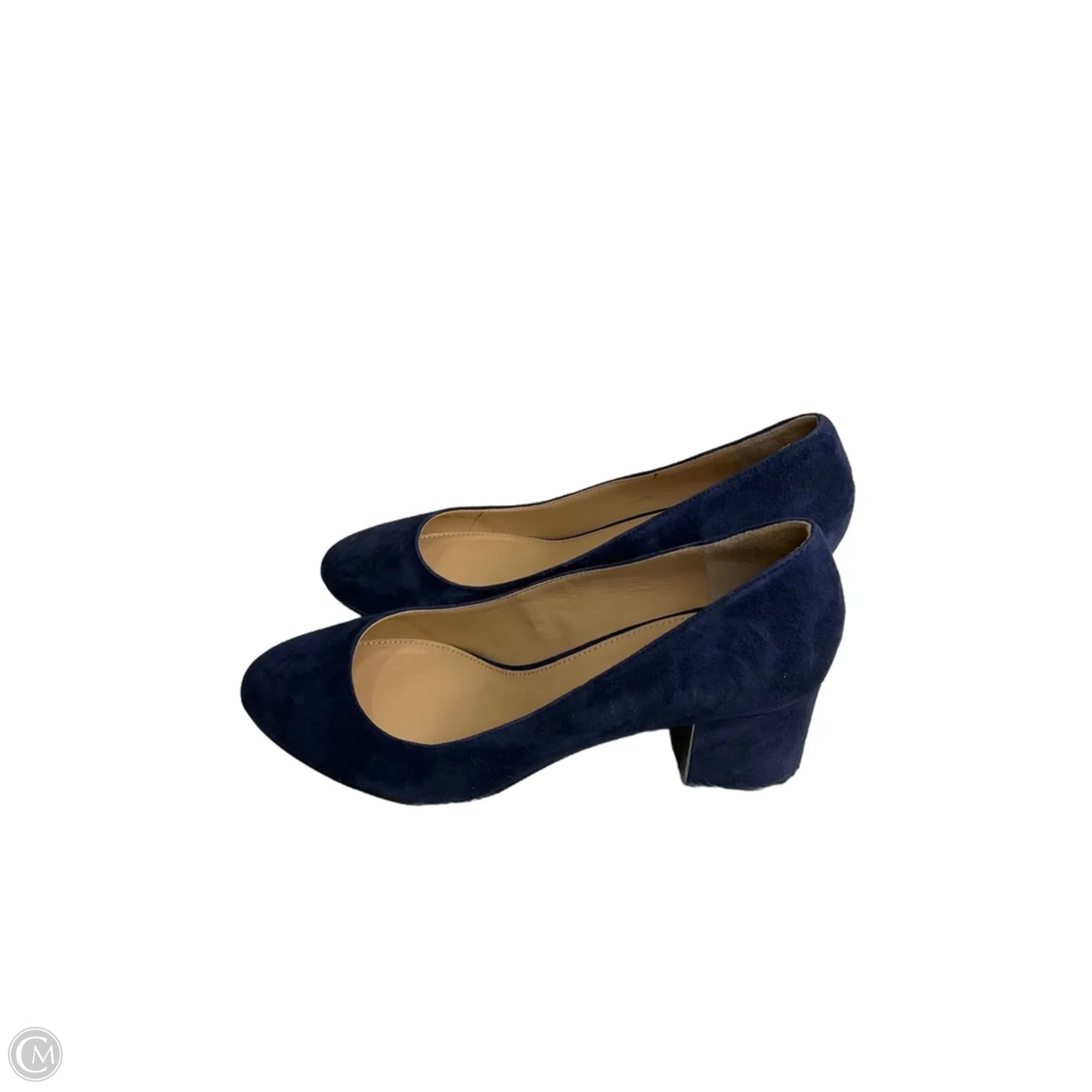 Shoes Heels Block By Talbots In Blue, Size: 7.5