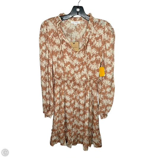 Dress Casual Short By Blu Pepper In Orange, Size: M