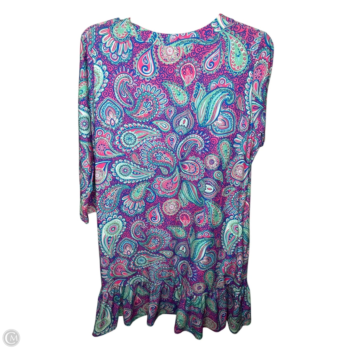 Dress Casual Short By Simply Southern In Paisley Print, Size: M