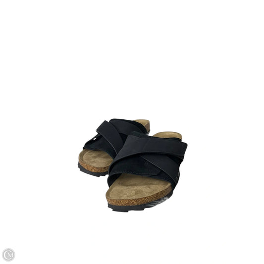 Sandals Flats By Michael By Michael Kors In Black, Size: 6