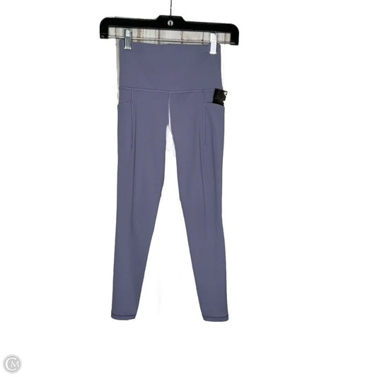 Athletic Leggings By Athleta In Purple, Size: Xxs