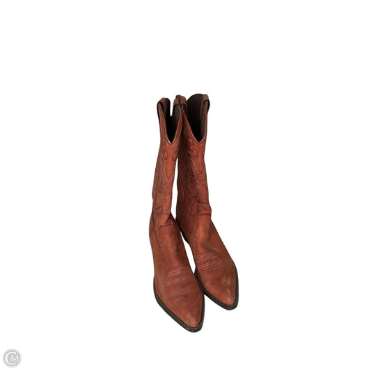 Boots Western By Durango In Orange, Size: 7.5