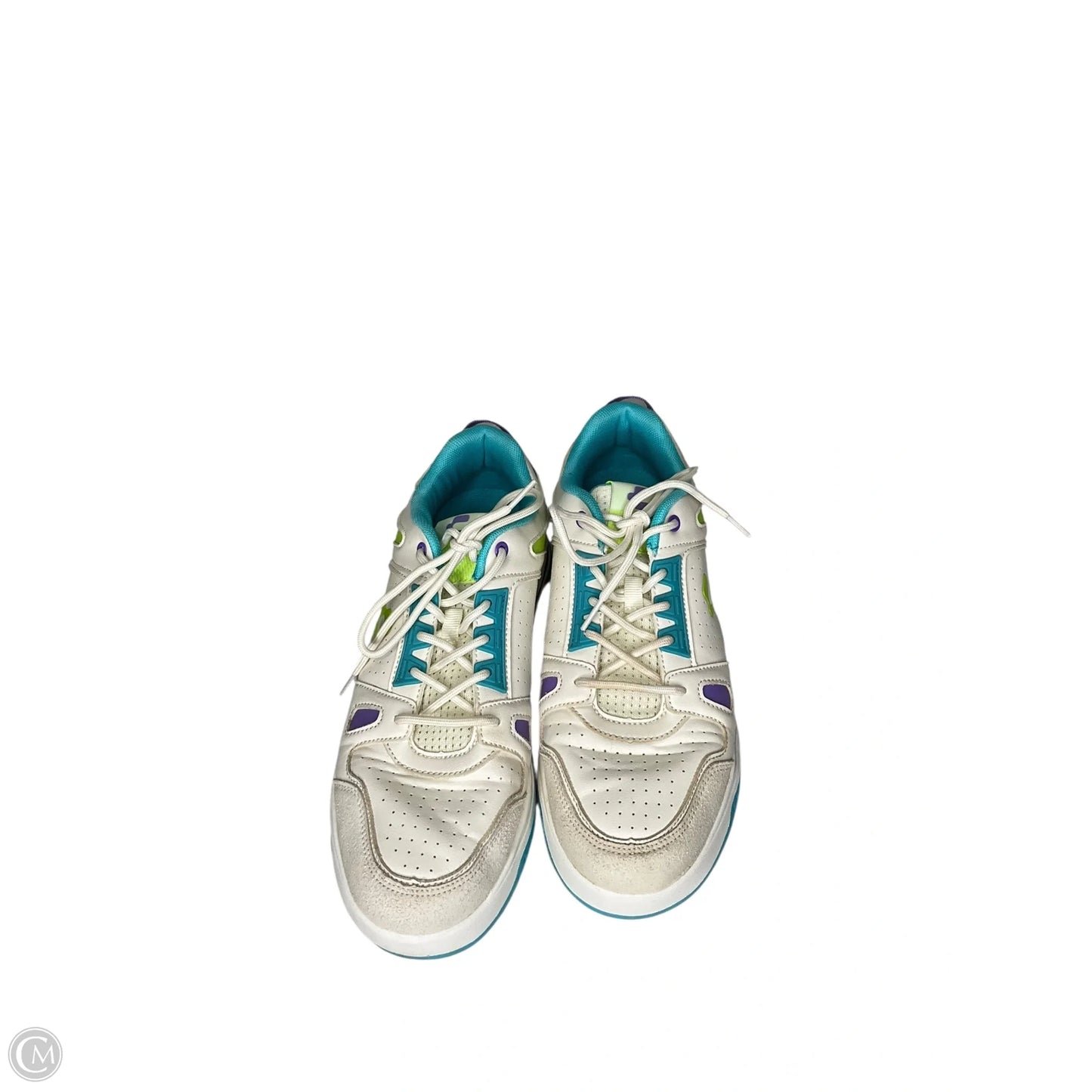Shoes Sneakers By Clothes Mentor In Green & White, Size: 11