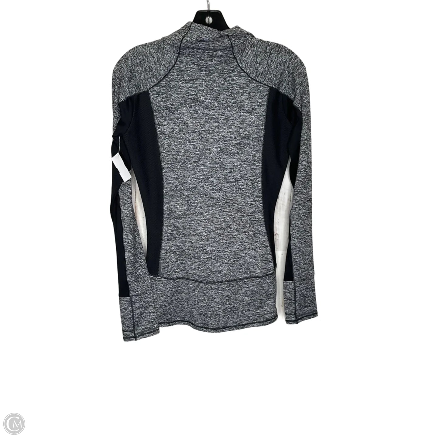Athletic Top Long Sleeve Collar By Athleta In Grey, Size: Xxs