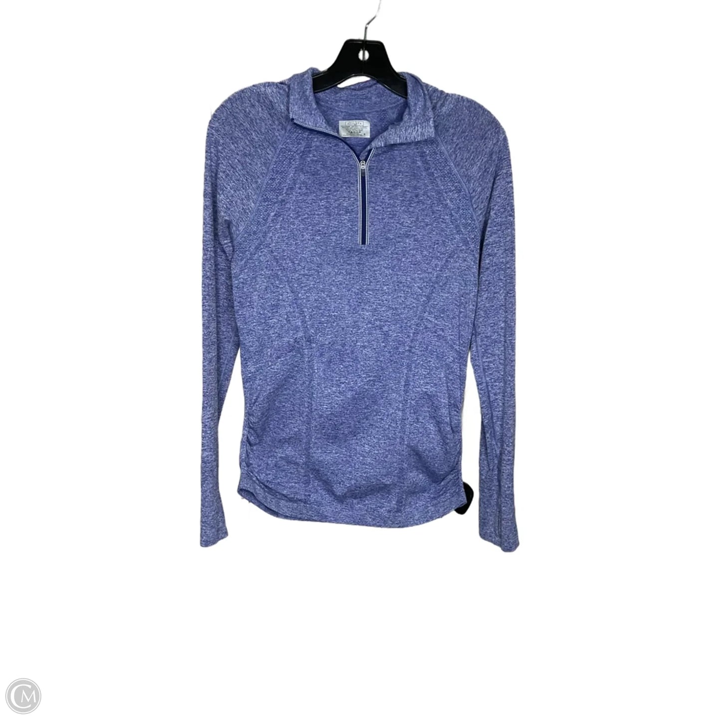 Athletic Top Long Sleeve Collar By Athleta In Blue, Size: S