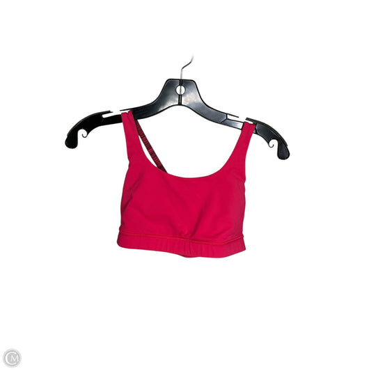 Athletic Bra By Lululemon In Pink, Size: 4