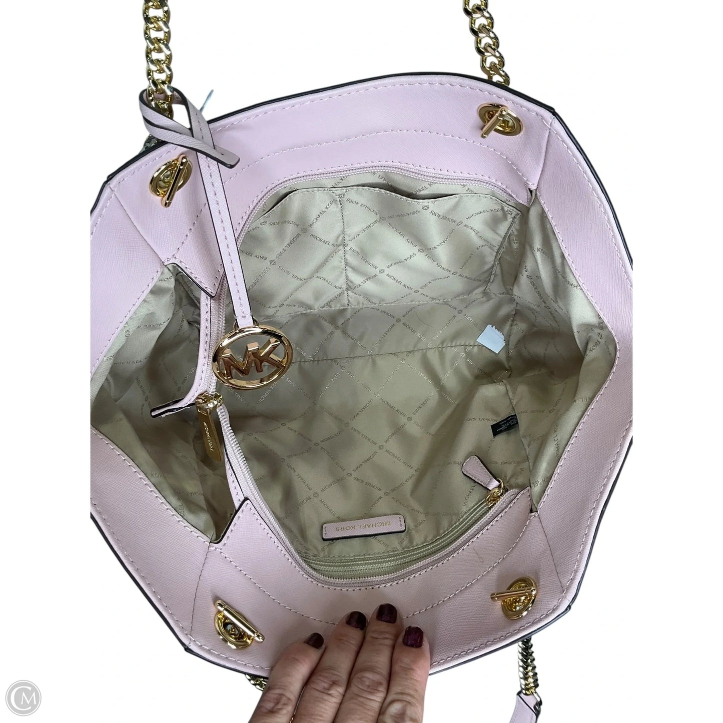 Handbag Designer By Michael Kors, Size: Medium