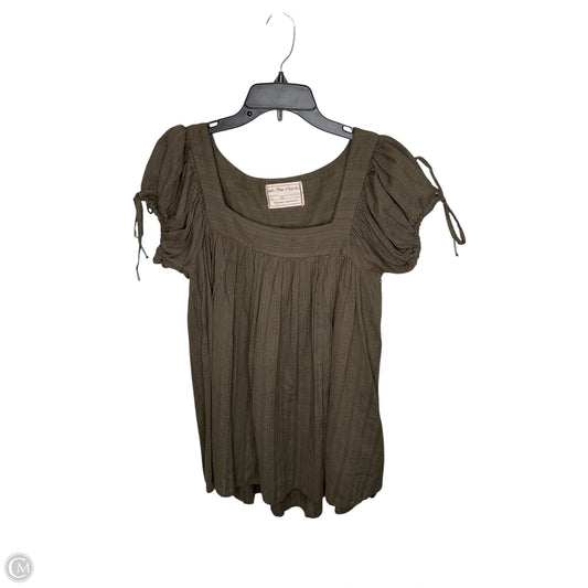 Tunic Short Sleeve By We The Free In Green, Size: Xs