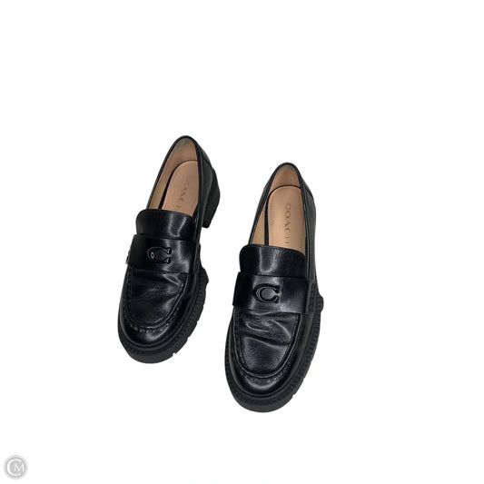Shoes Designer By Coach In Black, Size: 7.5