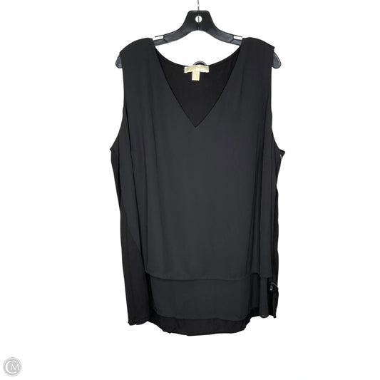 Tank Top By Michael By Michael Kors In Black, Size: 3x