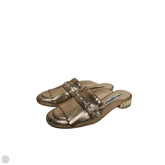 Shoes Designer By Karl Lagerfeld In Rose Gold, Size: 6.5