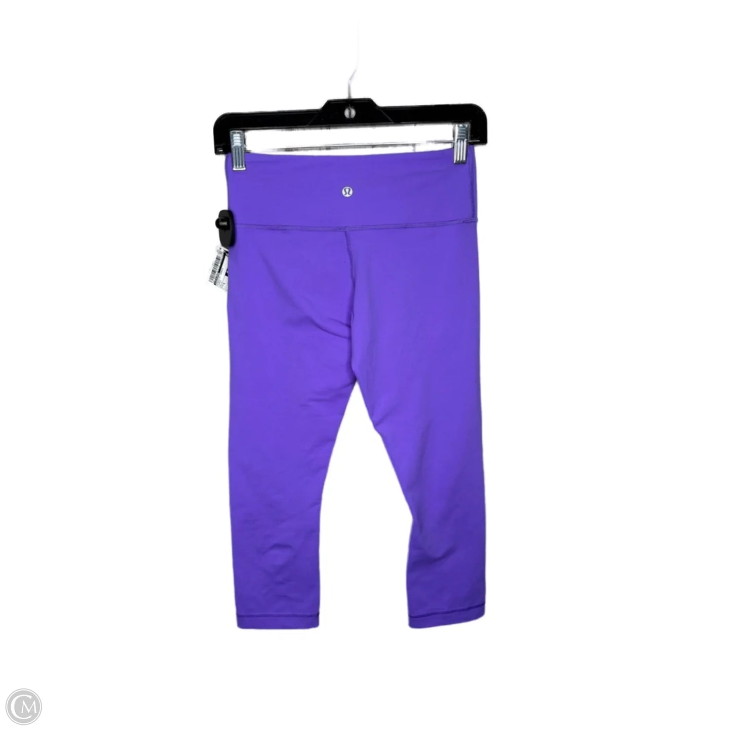 Athletic Capris By Lululemon In Purple, Size: 4
