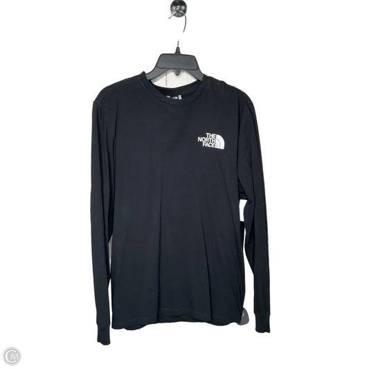 Athletic Top Long Sleeve Crewneck By The North Face In Black, Size: M