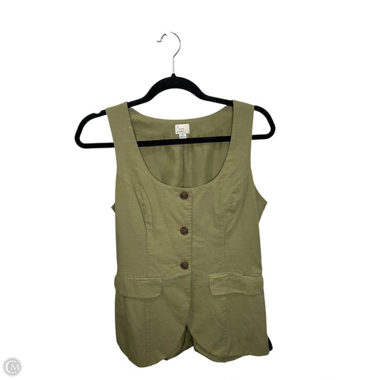 Vest Other By A New Day In Green, Size: M