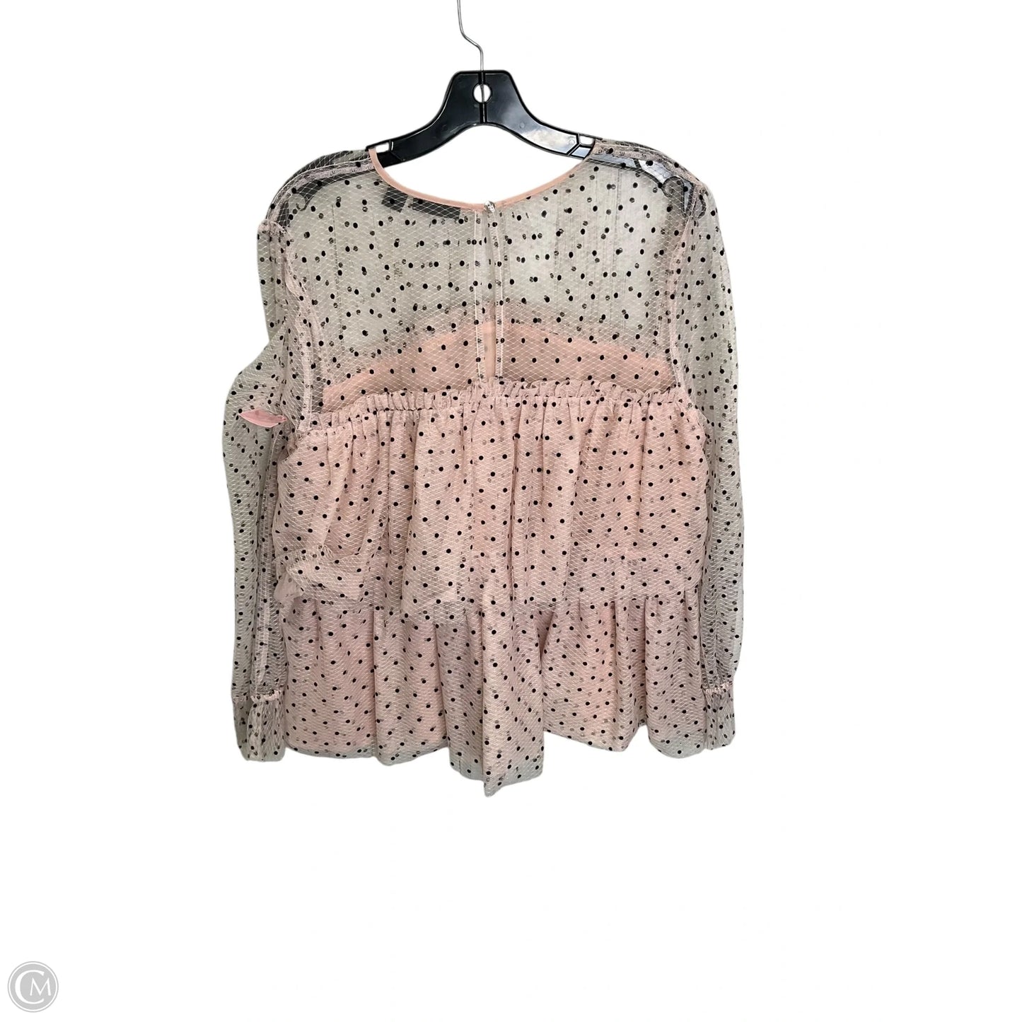 Top Long Sleeve By Halogen In Pink, Size: Xl