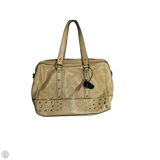 Handbag Designer By Coach, Size: Medium